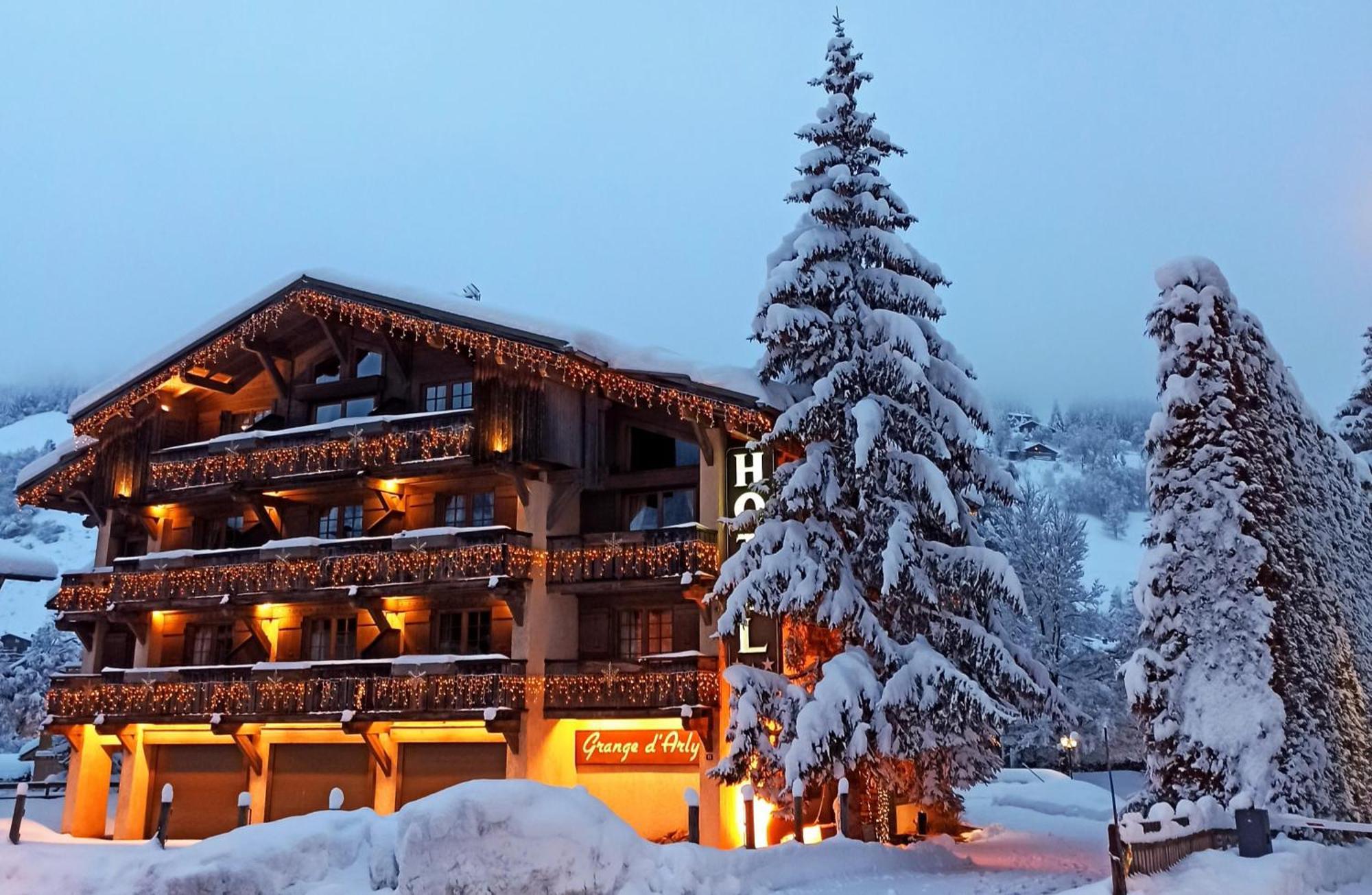 Hôtel La Grange d'Arly Megève Exterior foto